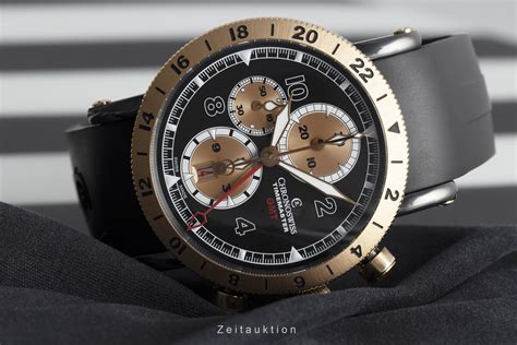 Chronoswiss Timemaster Chronograph Stahl Gold Automatik Ref CH7535RG