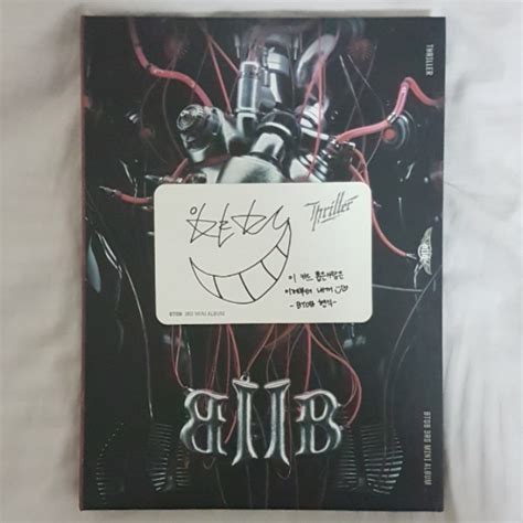 BTOB Thriller Album, Hobbies & Toys, Memorabilia & Collectibles, K-Wave ...