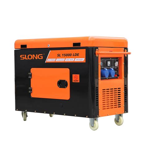 E Slong Brand 1 Cylinder Air Cooled Soundproof Silent Diesel