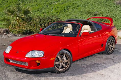 Modified 1994 Toyota Supra Turbo 6 Speed For Sale On Bat Auctions Closed On April 17 2023