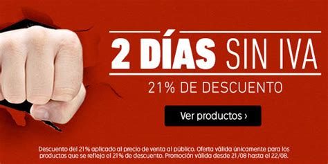 Nuevo Día sin IVA en Rakuten