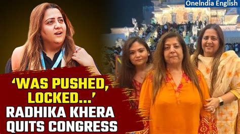 LS Polls 2024 Radhika Khera Quits Congress Days After Alleging Insult