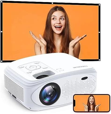 Crazview Projecteur Vid Oprojecteur Portable G Avec Fonction Wifi Et