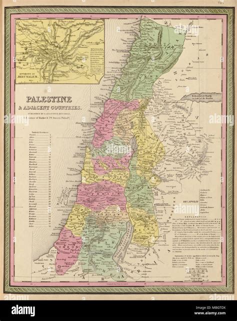 Maps Of Palestine Hi Res Stock Photography And Images Alamy