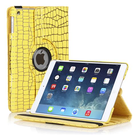 New Apple Ipad Air 5 5th Gen 360 Rotating Pu Leather Case Smart Cover