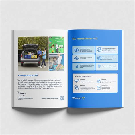 Walmart 2023 Annual Report on Behance