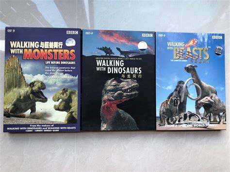 Bbc Documentary Dvd Walking With Dinosaur Walking With Monster And Walking With Breast