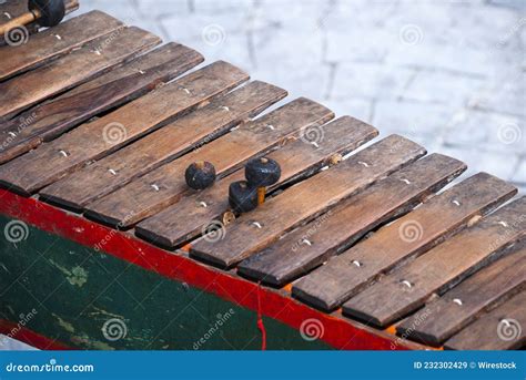 National Instrument Of Guatemala Made With Hormigo Wood The Marimba