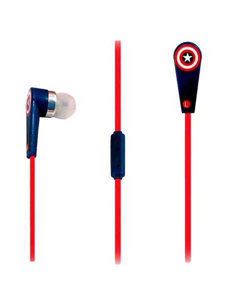 Audifonos Earbuds Marvel Capitan America Planet Shop