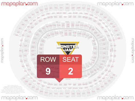 Sofi Stadium Seat And Row Numbers Detailed Seating Chart Los Angeles