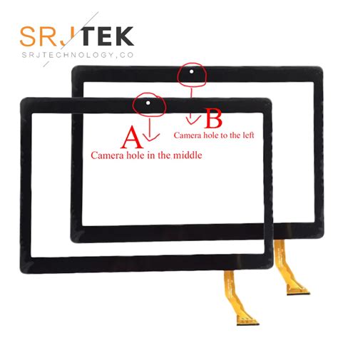 Srjtek Panel de pantalla táctil capacitivo cristal digitalizador de 10