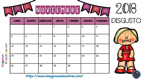 Calendario 2018 2019 Trabajamos Las Emociones 5 Imagenes Educativas