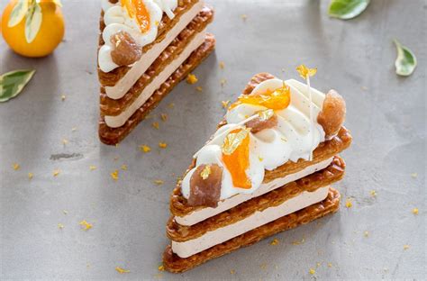 Relais Desserts Mille Feuilles Aux Marrons Cl Mentines De Corse