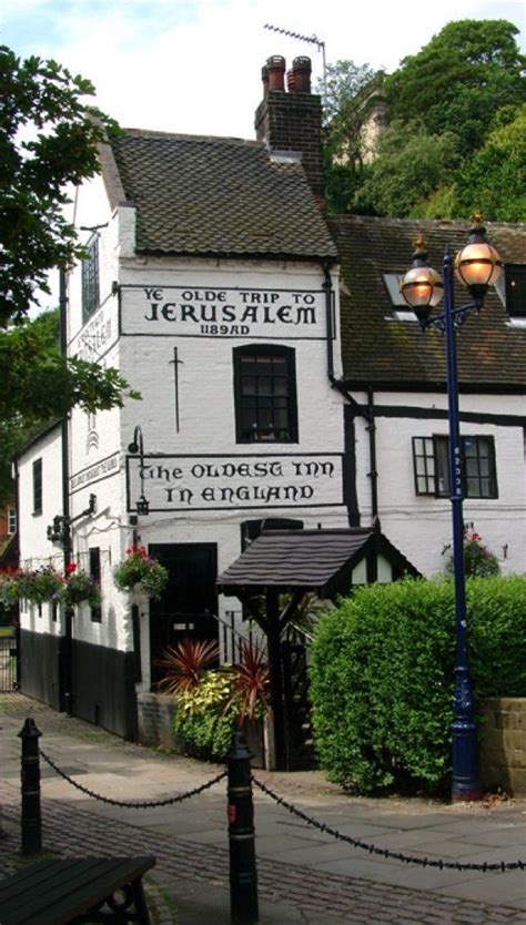 Ye Olde Trip To Jerusalem England S Oldest Pub Dating Back To Ad