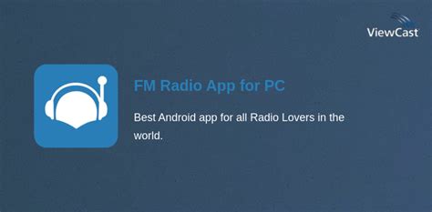 Download FM Radio App for PC / Windows / Computer