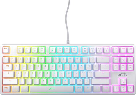 Xtrfy K4 TKL RGB Retro Gaming Keyboard Keybumps