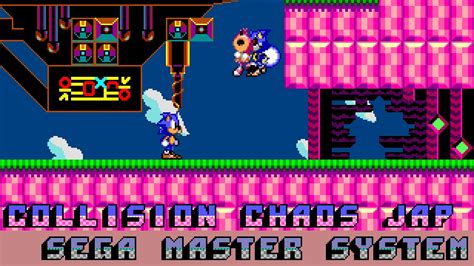 8 Bitsmsgg Collision Chaosjap Sonic The Hedgehog Cd Youtube