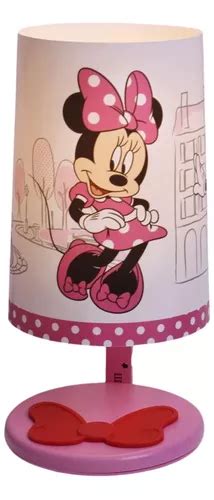 Lumin Ria Abajur Infantil De Mesa Minnie Disney Mercadolivre