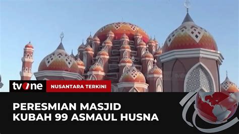 Gubernur Sulsel Resmikan Masjid Kubah Asmaul Husna Nusantara