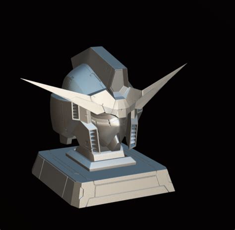 Free Stl File Gundam Head 🤖 ・3d Printable Object To Download・cults