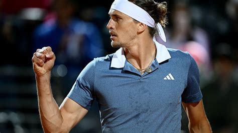 ATP Masters Rom Alexander Zverev Bleibt Weiter Ohne Satzverlust Und