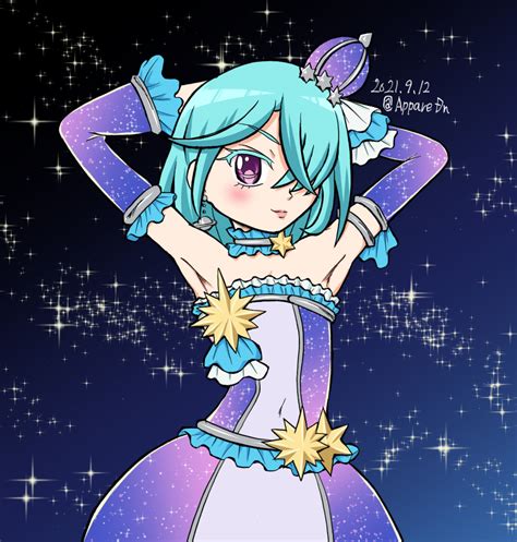 Safebooru 10s 1girl Aqua Hair Houjou Cosmo Pripara 3857753