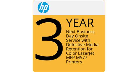 Hp Year Next Business Day Onsite Service With Defective U Tj E