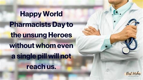 66 World Pharmacist Day Quotes And Messages