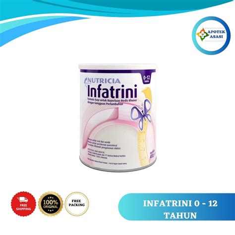 Jual Infatrini Powder Susu Formula Gangguan Pertumbuhan Usia 0 12 Bulan