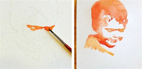 Easy Watercolor Portrait Tutorial