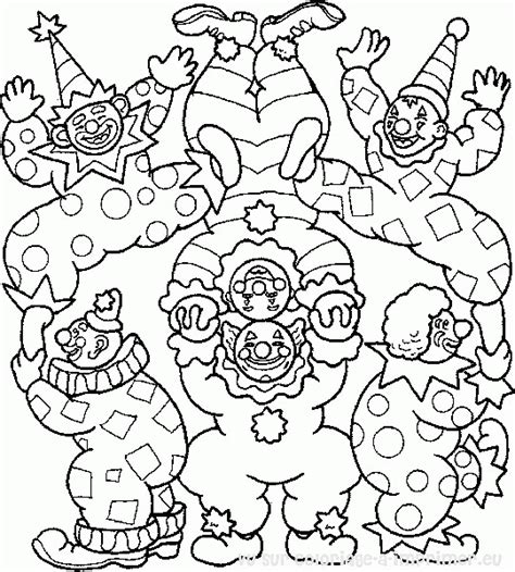 Dessins Gratuits Colorier Coloriage Clown Imprimer