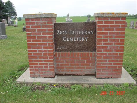 Zion Lutheran Cemetery In Minnesota Find A Grave Cemetery