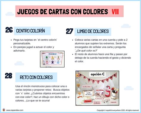 Juegos Con Colores Ideas Y Actividades Para Ense Ar Los Colores C Mo