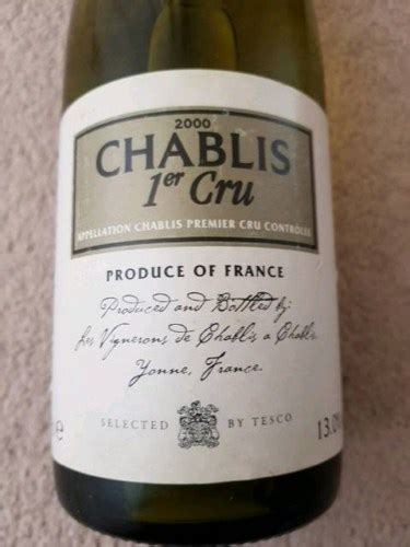 Tesco Chablis Er Cru Vivino Hong Kong