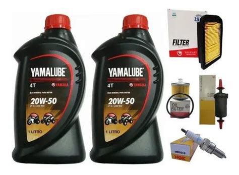 Kit Revisão E Troca De Óleo Yamaha Crosser 150 Fazer 150 Yamalube