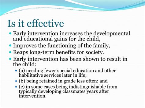 Ppt Early Intervention Powerpoint Presentation Free Download Id