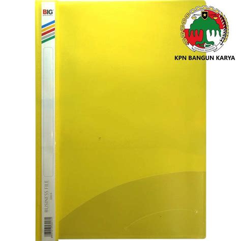 Big Good Business File Map Bisnis Map Acco F Folio Mf Kuning