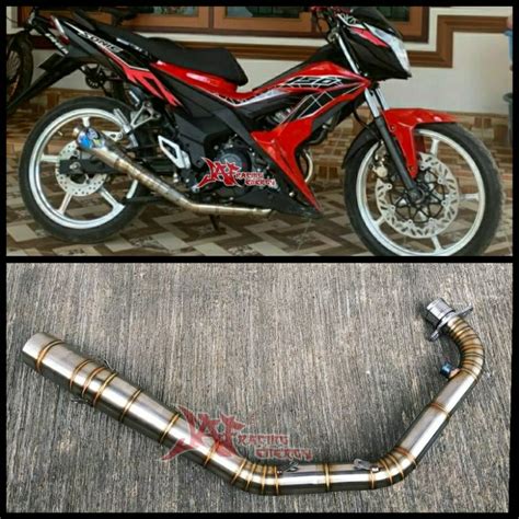 Jual Pipa Header Knalpot Racing Honda Sonic R Honda Rs Supra Gtr