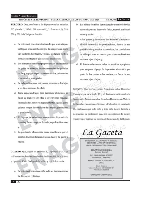 Entra en vigencia sanciones contra padres que incumplen manutención PDF