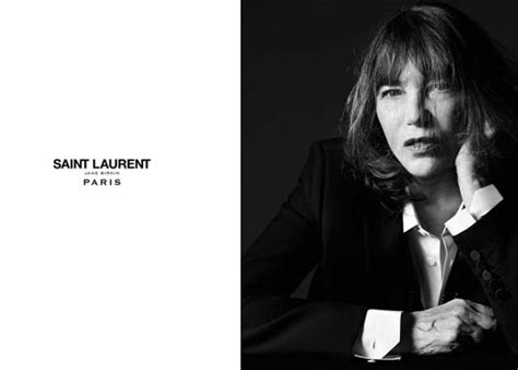 Jane Birkin Estrela Campanha Da Saint Laurent Harpers Bazaar Moda