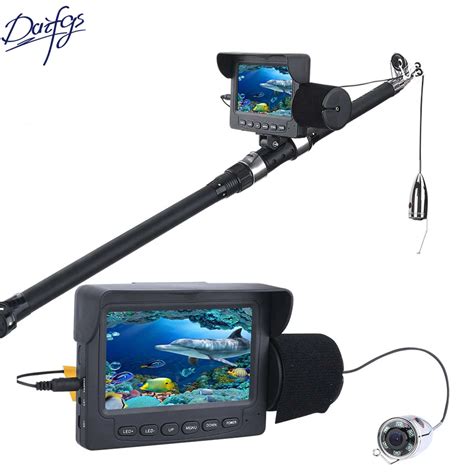 Kit de cámara de pesca submarina Daifgs 1000TVL 4 3 pulgadas 15 m 30 m