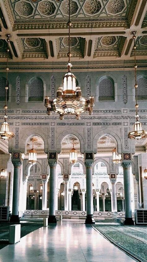 Masjid Al Haram Interior Makkah Haram Masjid Kunjungi - Islam Pedia