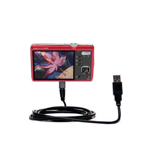 Classic Straight USB Cable Suitable For The Kodak EasyShare M With Power Hot Sync And Charge