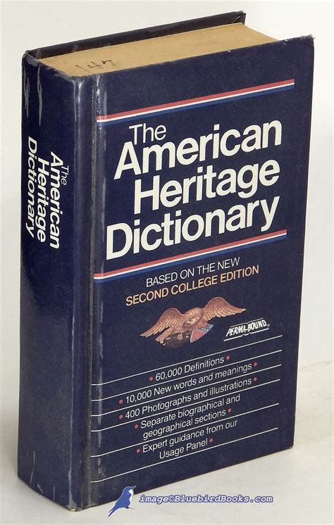 The American Heritage Dictionary