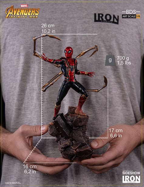 Iron Spider Man Avengers Infinity War Art Scale 1 10 Battle Diorama