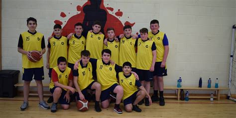 1st And 2nd Yr Basketball New Cross College Finglas Dublin 11