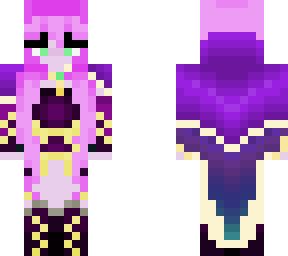 Purple Witch Girl | Minecraft Skin