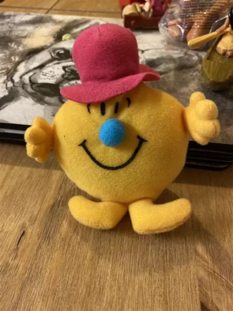 Mcdonalds Happy Meal Toys Mr Men Character Soft Plush Vintage Mr