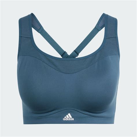 Adidas Adidas Tlrd Impact Training High Support Bra Turquoise Adidas Lk