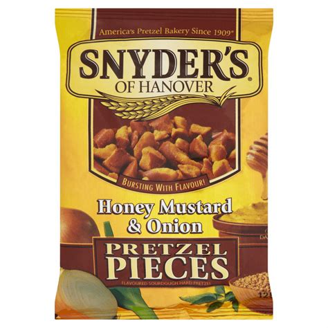 Snyder S Of Hanover Honey Mustard Onion Pretzel Pieces 125g By